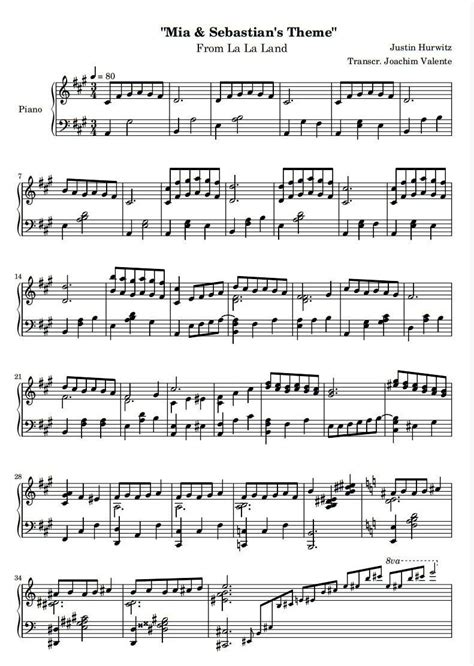 mia and sebastian's theme piano|la la land sheet music pdf.